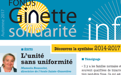 Témoignage de Julie, ancienne de l’Internat de la Réussite (Fonds Ginette-Solidarité)