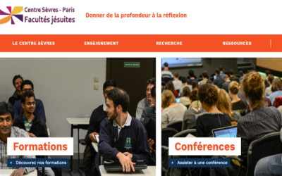 Un nouveau site internet pour le Centre Sèvres