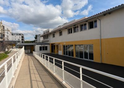 Ecole et Collège Saint-Mauront en mars 2025 - Marseille
